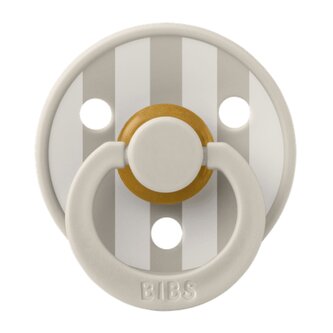 BIBS 10022216C Smoczek uspokajający STUDIO COLOUR SAND/IVORY S kauczuk