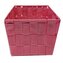 Košík růžový 23x15x11