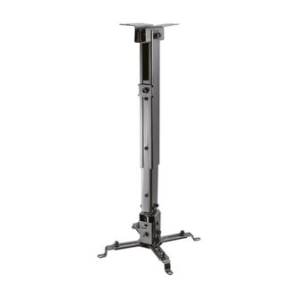 SBOX stropní držák na projektor, výškově nastavitelný, otočný, nosnost až 20 kg, černá (PM-18M)