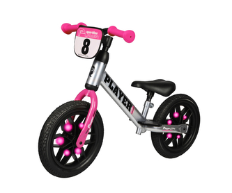 MILLY MALLY 4100 Qplay Rowerek biegowy Player pink