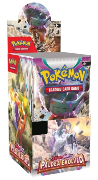 Pokémon TCG: Scarlet & Violet Paldea Evolved Kiosk Booster Box (18x Booster)