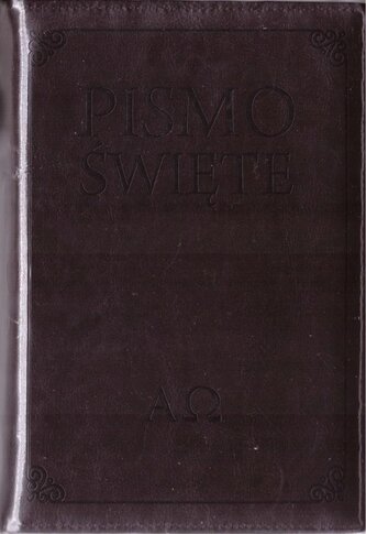 Pismo Święte w etui brązowe