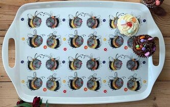 Taca kuchenna duża Szczęśliwe pszczoły Taca kuchenna duża Szczęśliwe pszczoły