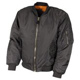 Bunda pilotní MFH MA1 - šedá, XL