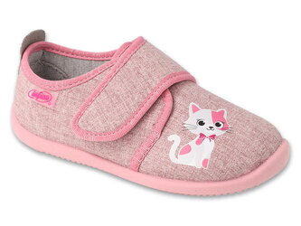 902X041 902Y041 - dívčí obuv Befado SOFTER růžová kočka 902XY041_28