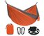 Hamaka Camping Relax 210T, 260 x 140 cm  Šedá/Světle modrá