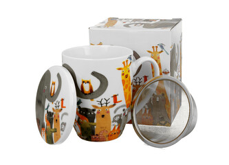 Kubek z zaparzaczem Psi Świat ZWIERZĘTA