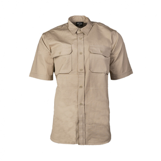 Košile Tropical s krátkým rukávem - khaki, XXL
