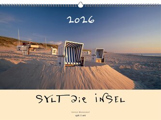 Sylt-die Insel 2026 Panoramakalender