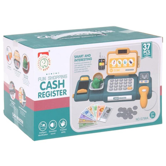 Kasa sklepowa z akcesoriami (światło + dźwięk) CH-224952 Kasa sklepowa z akcesoriami (światło + dźwięk) CH-224952