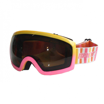 Lyžařské brýle Brother B276 - růžové-žluté