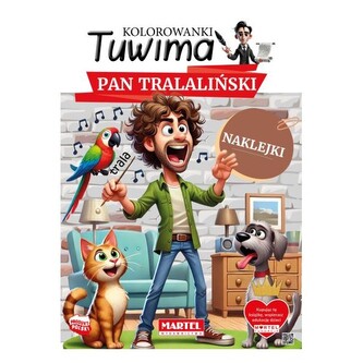 Kolorowanki Tuwima. Pan Tralaliński