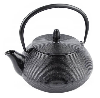 HIT Konvice na čaj litinová Sakura 0,8 l černá HT-22170637