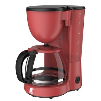 BERGNER Kávovar překapávač elektrický MAROON 600W 1.25L KAŠTANOVÁ BG BG-51046-RD