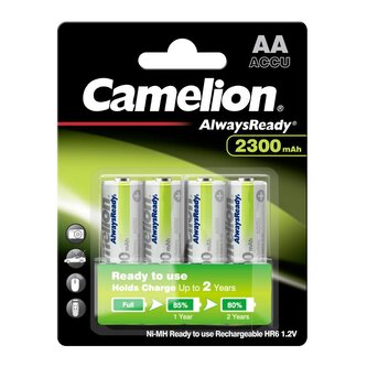 Nikl-metal hydridový akumulátor 1,2V, 2300 mAh, AA, blistr 4ks
