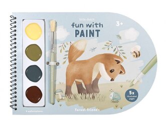 Omalovánky s vodovkami Forest Friends