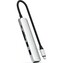 Satechi 6v1 USB-C Slim víceportový adaptér stříbrný