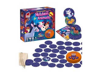 Gra z dźwiękiem. Ukryte zwierzęta