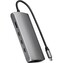 Satechi USB-C víceportový adaptér 8K s Ethernet V3 vesmírně šedý
