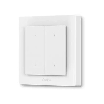 AQARA Light Switch H2 EU (4 tlačítka, 2 kanály) (WS-K08D) Zigbee a Thread vypínač s 2 relé