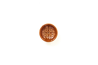 Stojánek na vonné tyčinky miska - Hnědá, 1ks