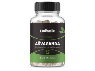 Ašvaganda - Extrakt z kořene s 10 % whitanaloidů v kapslích, 40kap.