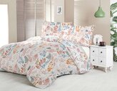 Saténové prodloužené povlečení LUXURY COLLECTION 140x220, 70x90cm CORAL garden