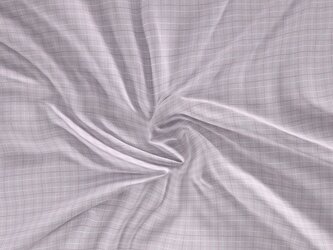 Saténové prostěradlo LUXURY COLLECTION 100x200cm KÁRO fialové