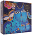 Fantastic Felines / Blue Cats & Butterflies / Puzzle / 500 PC
