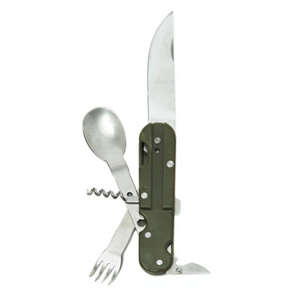 Multifunkční sada příborů Biwak Mount, Basic Nature