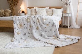 Beránková deka 150x200cm Magic white