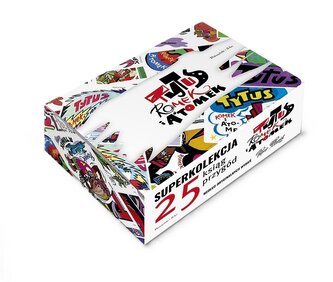 Pakiet Tytus, Romek i A'Tomek. Kolekcja 25 ksiąg. Boks kolorowy Pakiet Tytus, Romek i A'Tomek. Kolekcja 25 ksiąg. Boks kolorowy