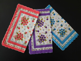 Dámský látkový kapesník 10 ks