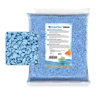 Akvarijní štěrk sv. modrý 5 kg DECO