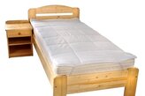 Chránič matrace prošitý z dutého vlákna 80x200cm