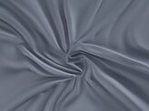 Saténové prostěradlo s gumou 140x200cm tmavě šedé