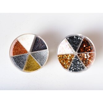 Dekorace Star Light (prášek / konfety srdce) 60g