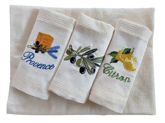 Set bavlněných utěrek Oliva Set bavlněných utěrek Oliva