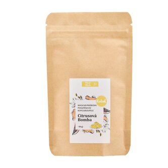 Kvitok Magická pěna do koupele Citrusová bomba 60 g - krásně pění Kvitok Magická pěna do koupele Citrusová bomba 60 g - krásně pění