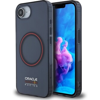 Oracle Red Bull Racing PC/TPU Red Ring MagSafe kryt iPhone 16e modrý