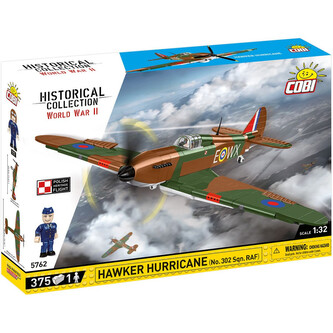II WW Hawker Hurricane No 302 Sqn. RAF, 1:32, 375 k, 1 f II WW Hawker Hurricane No 302 Sqn. RAF, 1:32, 375 k, 1 f