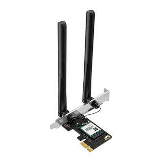 Síťová karta TP-Link Mercusys MA70XE AXE 1800, WiFi 6, Bluetooth 5.3, 2,4/5GHz, PCI-e