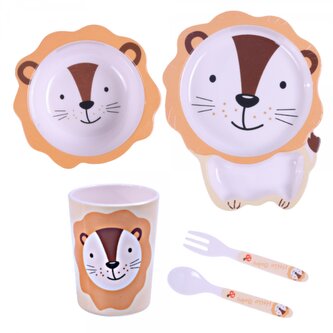 Sada dětského nádobí 5D pro děti - Lvíček