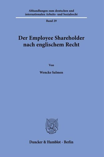 Der Employee Shareholder nach englischem Recht