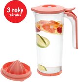 STATUS vakuový džbán s citrusovačem 179502, lososový