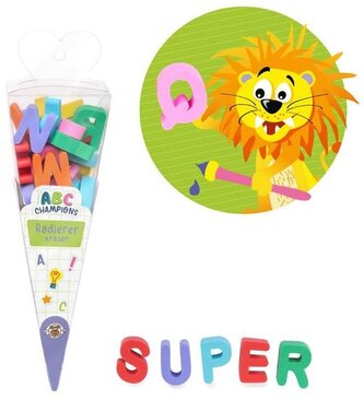 Gumka do ścierania Literki, Trendhaus