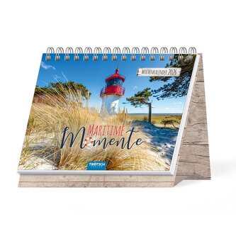 Trötsch Aufstellwochenkalender Maritime Momente 2026