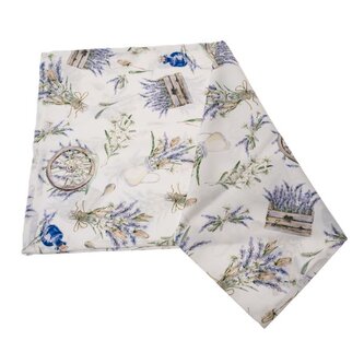 Voděodolný textilní běhoun - levandule, 8/96