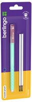 Długopis wymazywalny niebieski ze skuwką Haze kolor obudowy miętowy +2 szt. wkładów, Berlingo