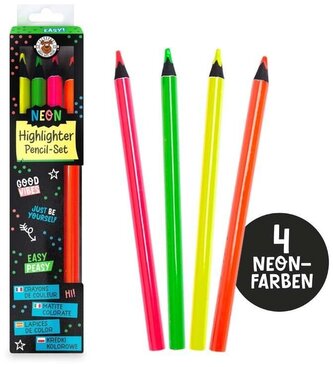 Zakreślacze Neon 4-kol., Trendhaus